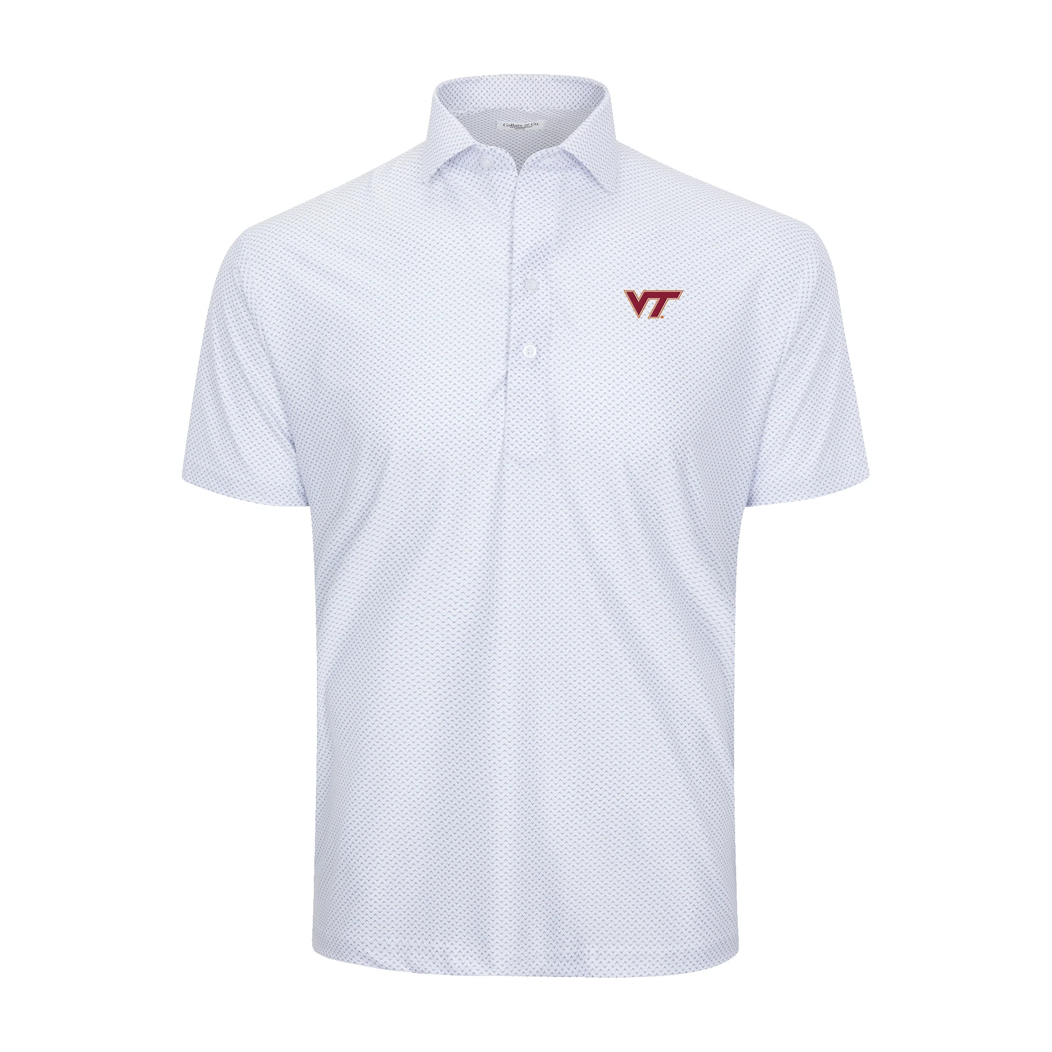 Virginia Tech Featherweight Flex Polo Pulse