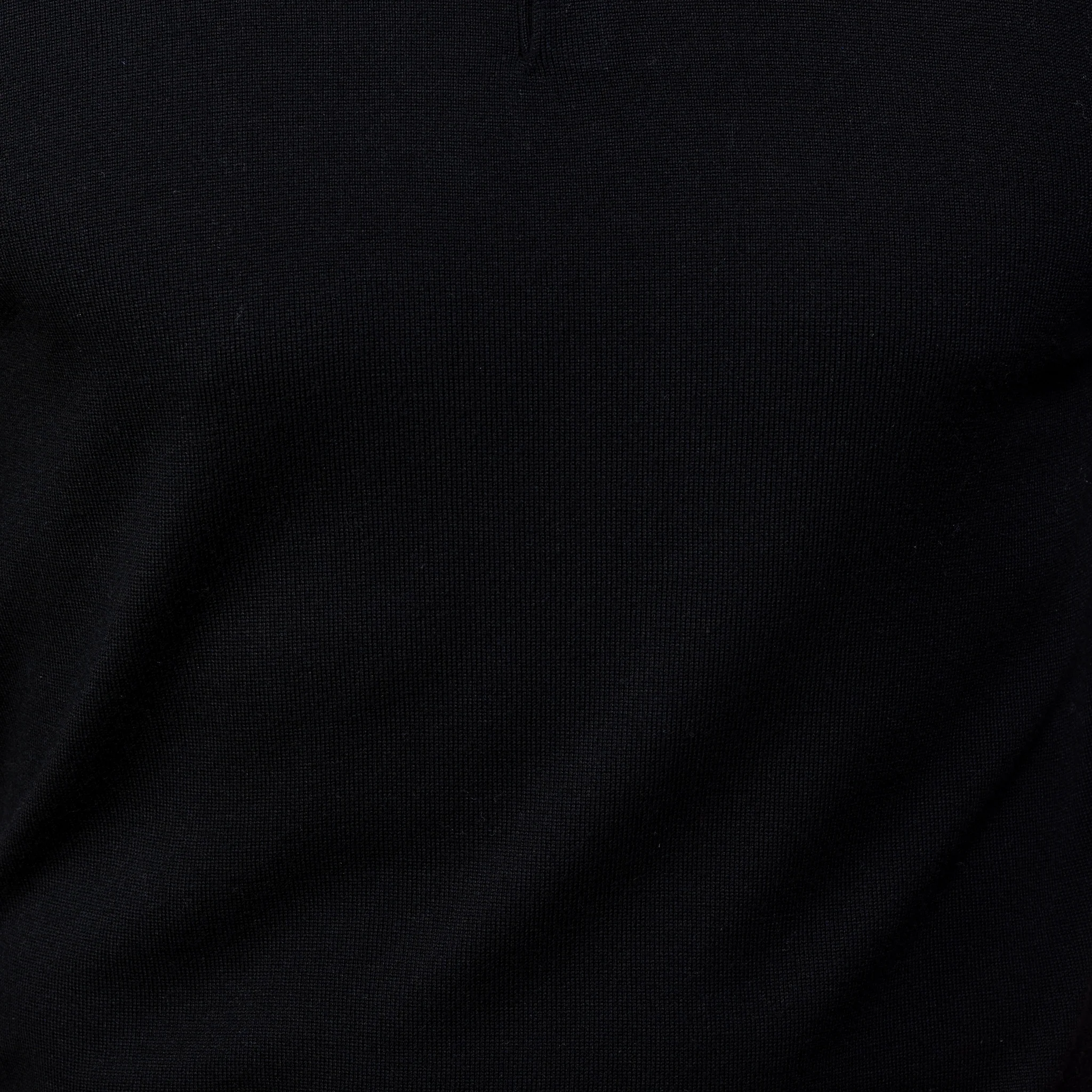 Bellagio All-Season Short Sleeve Merino Polo Black