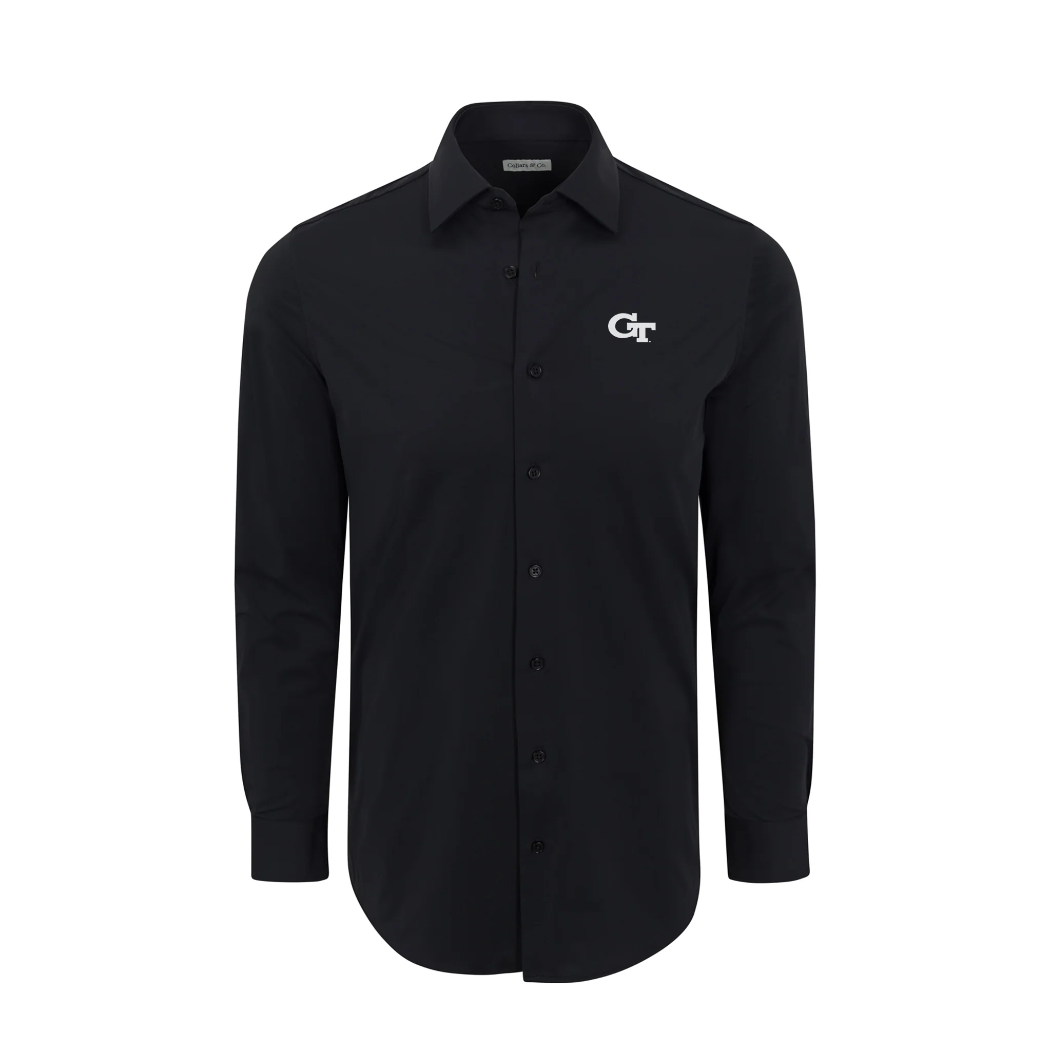 Georgia Tech Apex Performance Dress Shirt Black