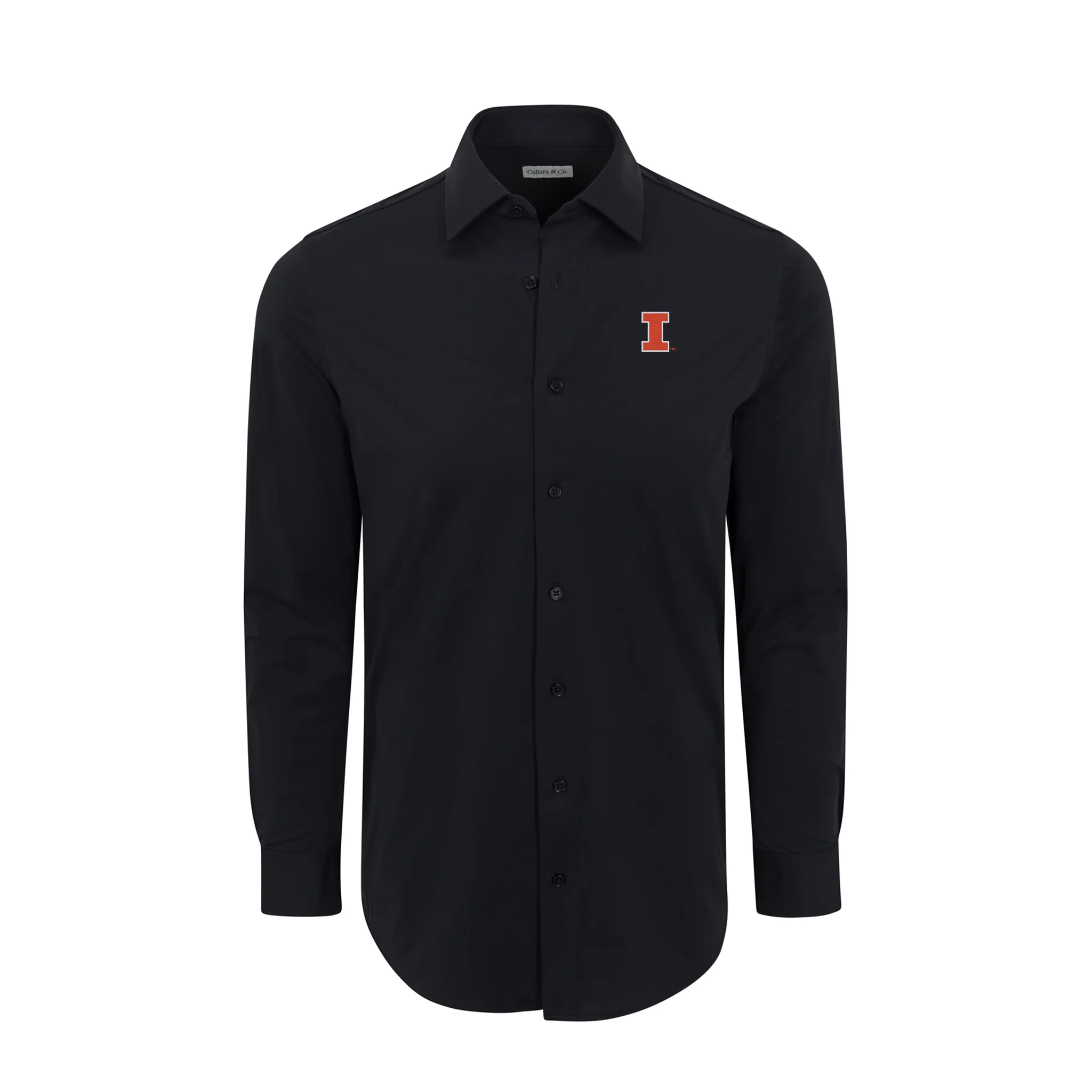 Illinois Apex Performance Dress Shirt Black