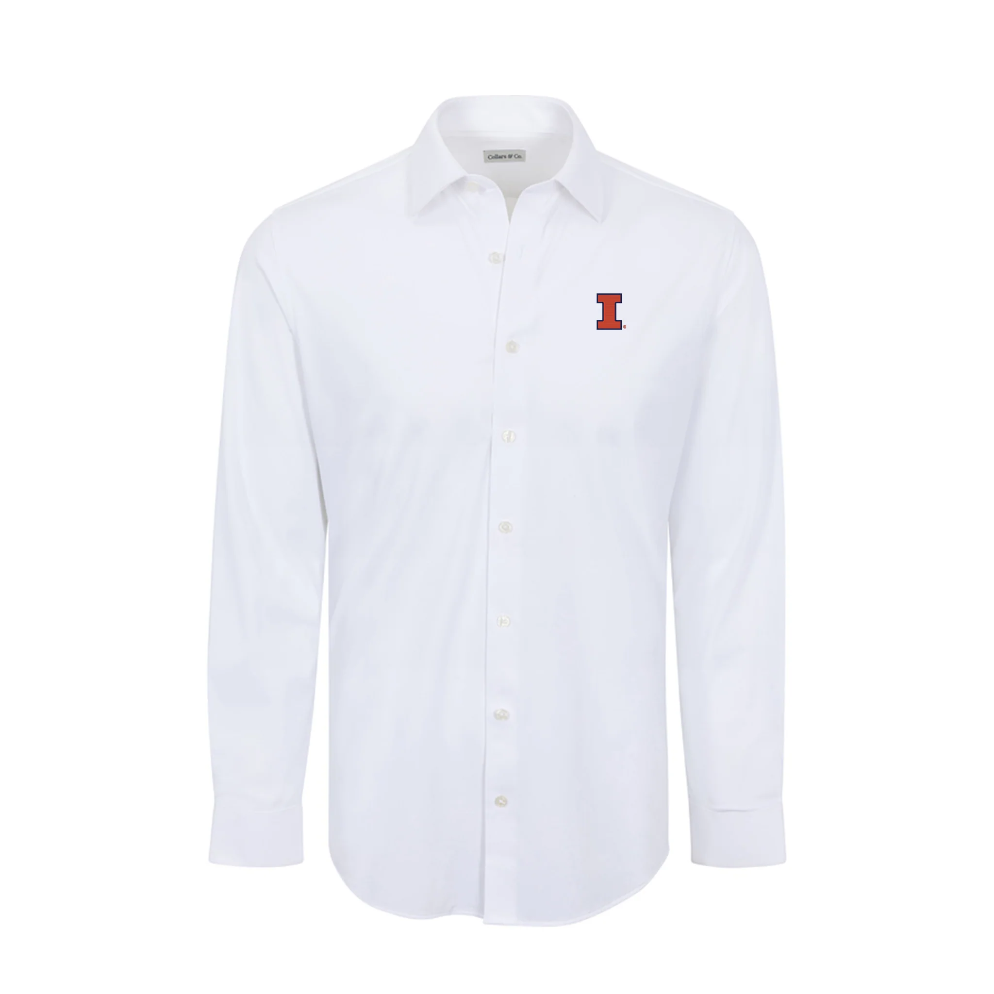 Illinois Apex Performance Dress Shirt White