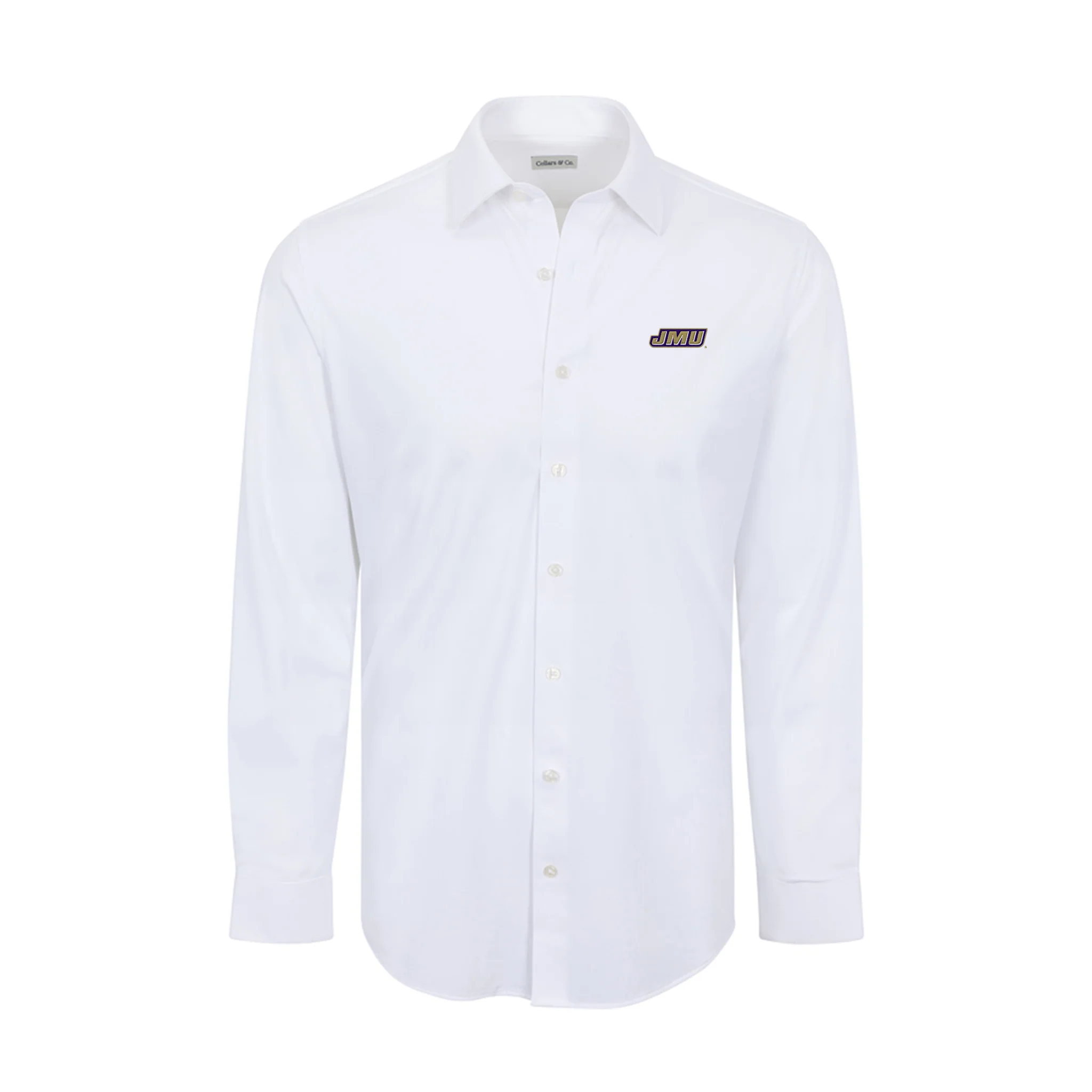 James Madison Apex Performance Dress Shirt White