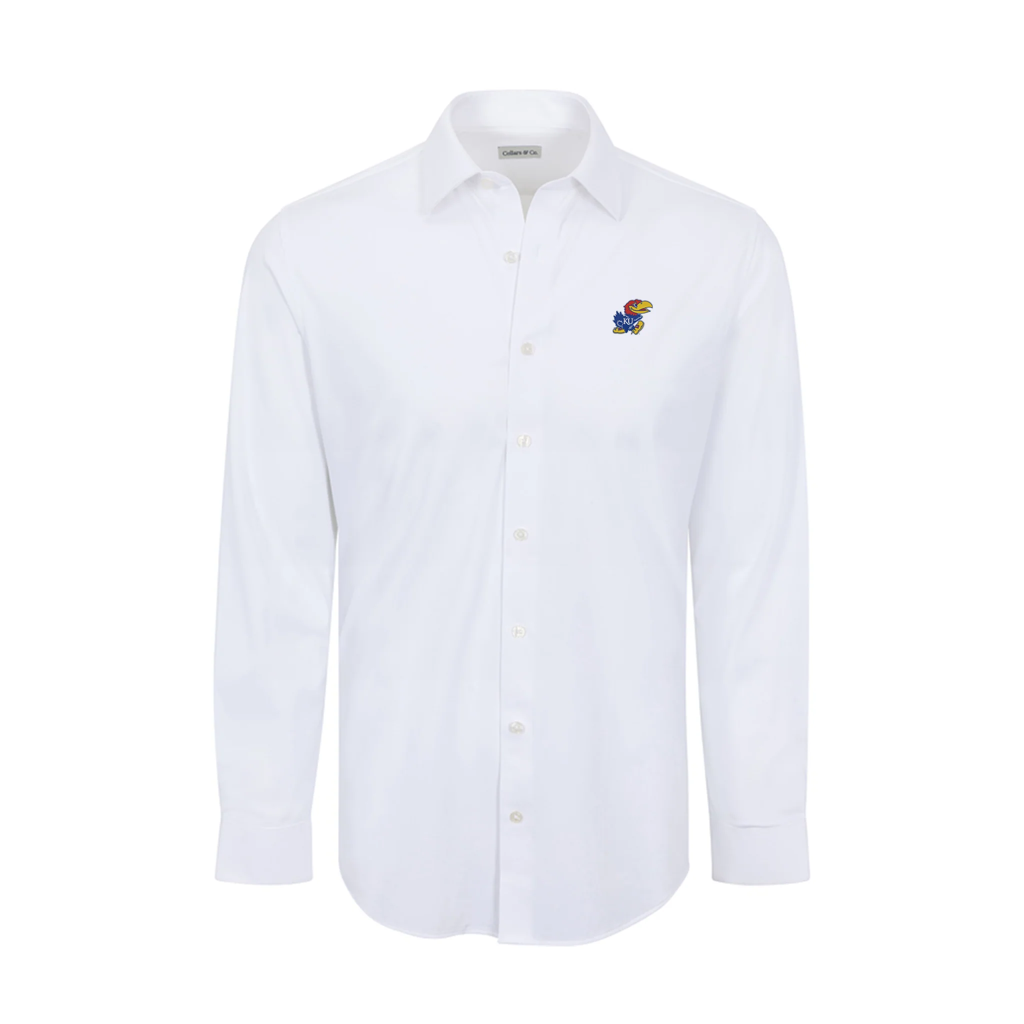Kansas Apex Performance Dress Shirt White