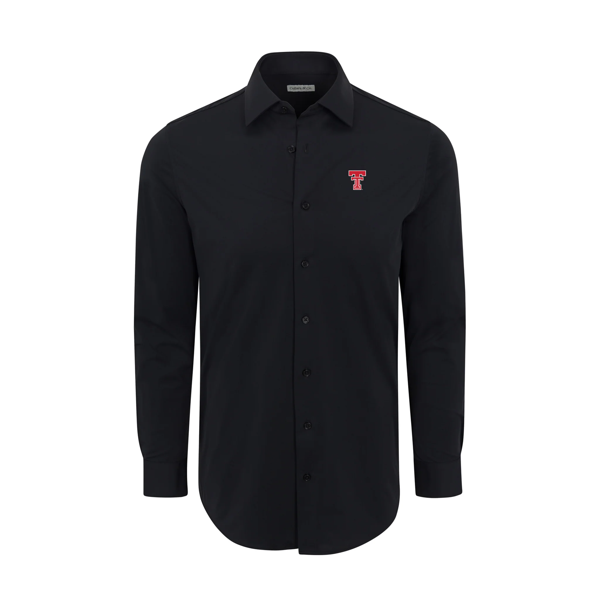 Texas Tech Apex Performance Dress Shirt Black