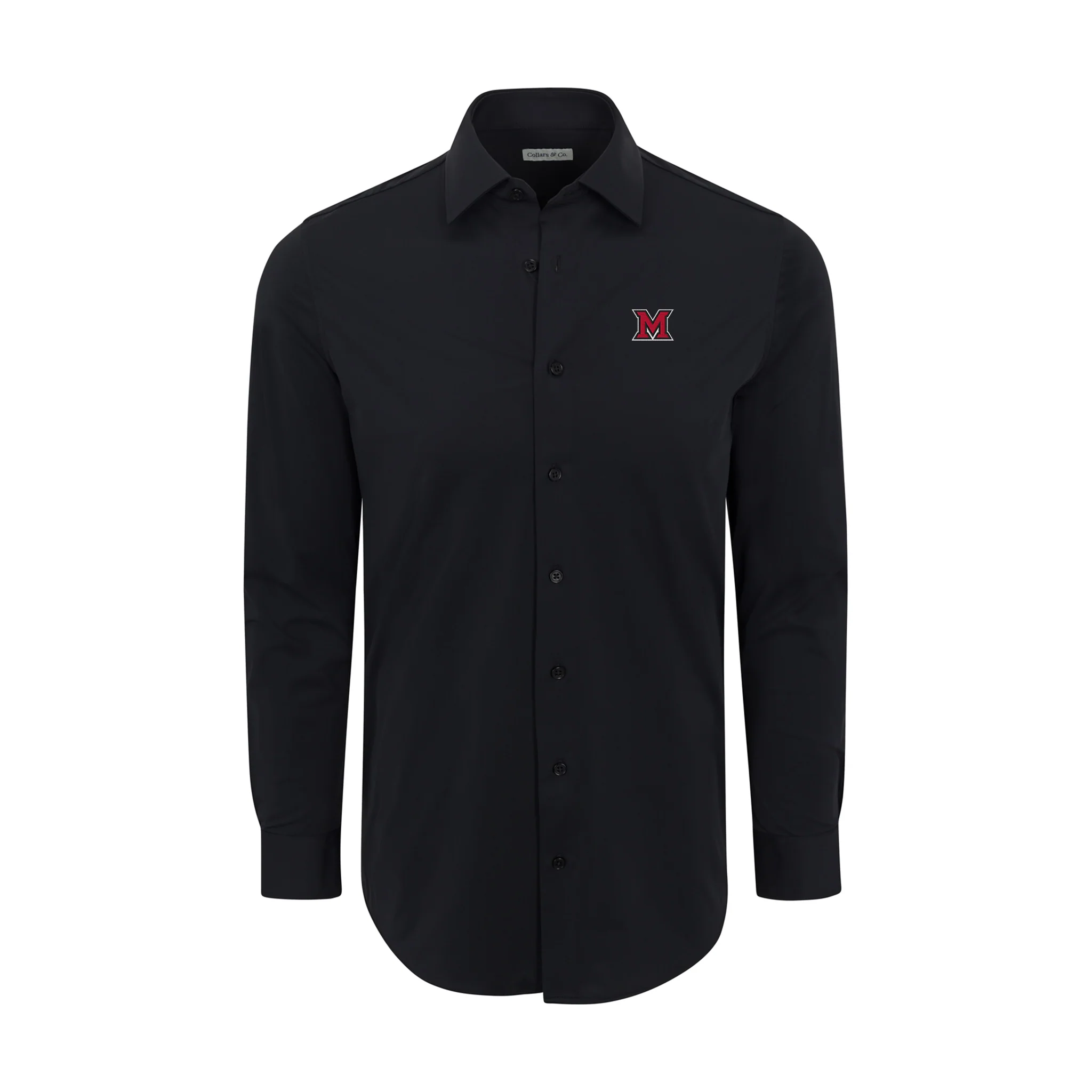 Miami Ohio Apex Performance Dress Shirt Black
