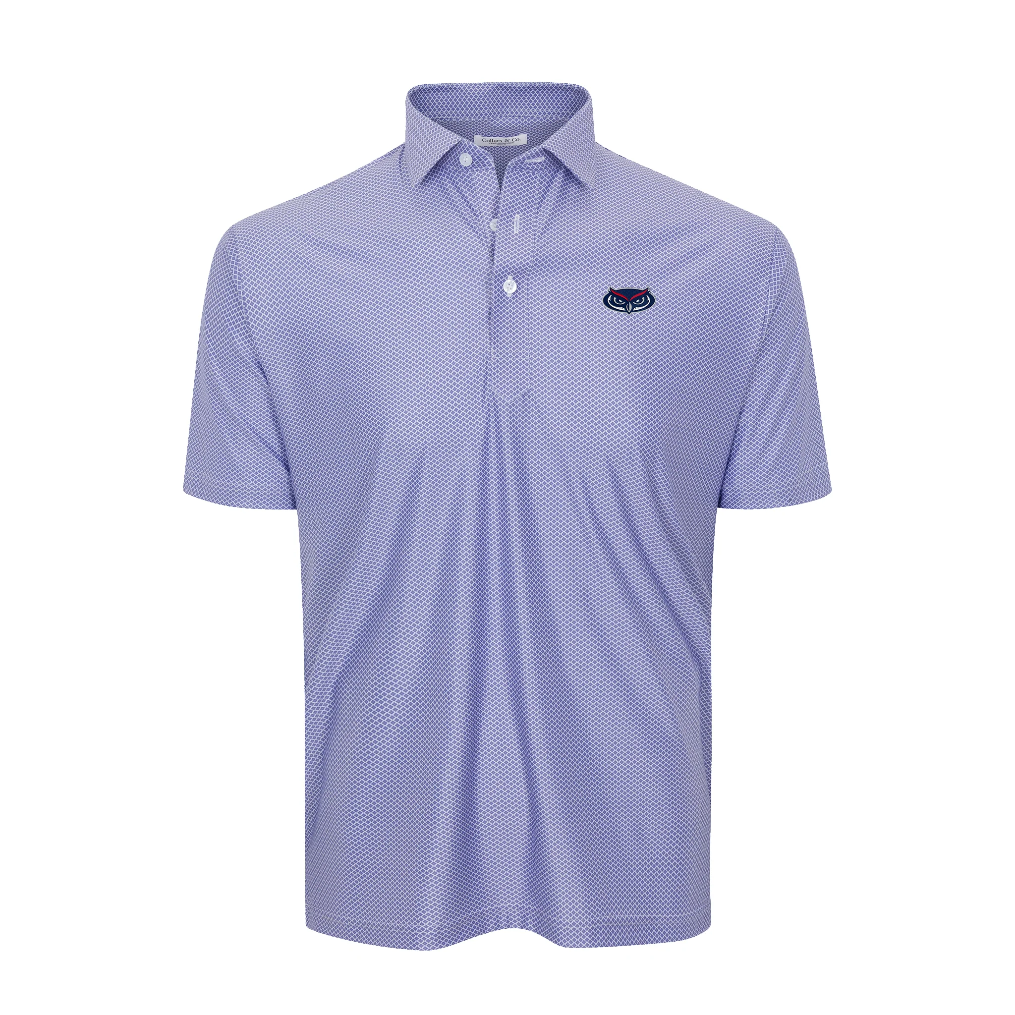 Florida Atlantic Featherweight Flex Polo Congressional Navy