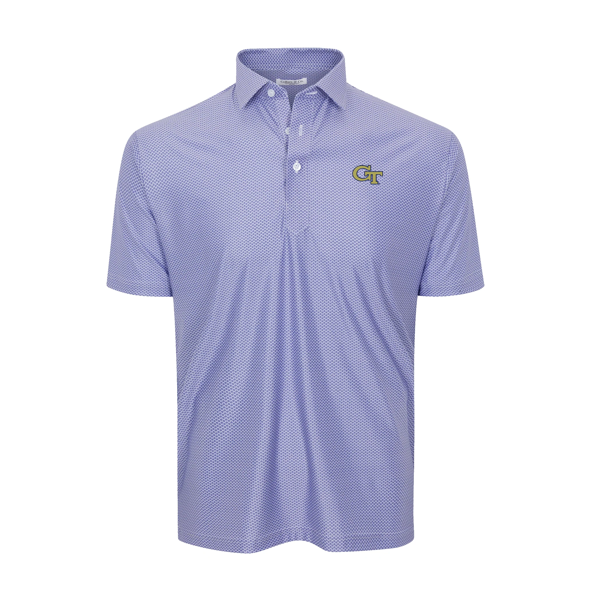 Georgia Tech Featherweight Flex Polo Congressional Navy