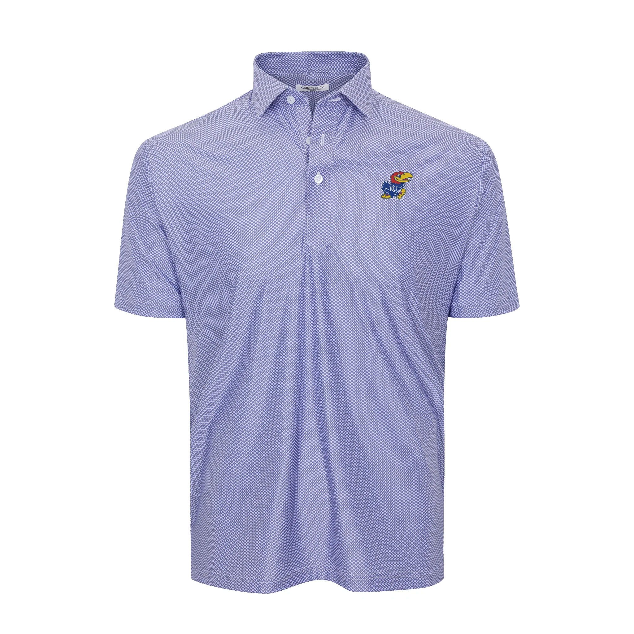 Kansas Featherweight Flex Polo Congressional Navy