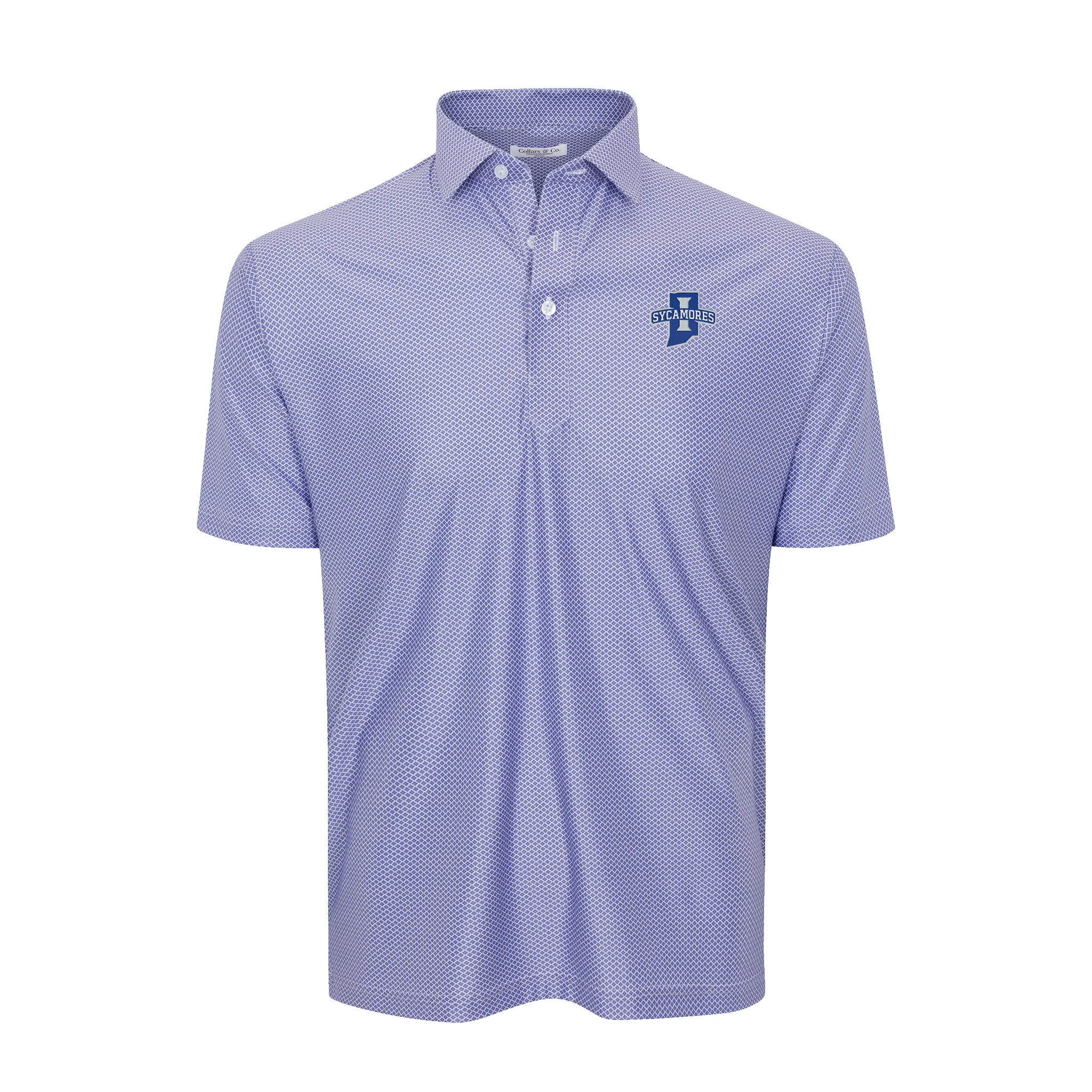 Indiana State Featherweight Flex Polo Congressional Navy