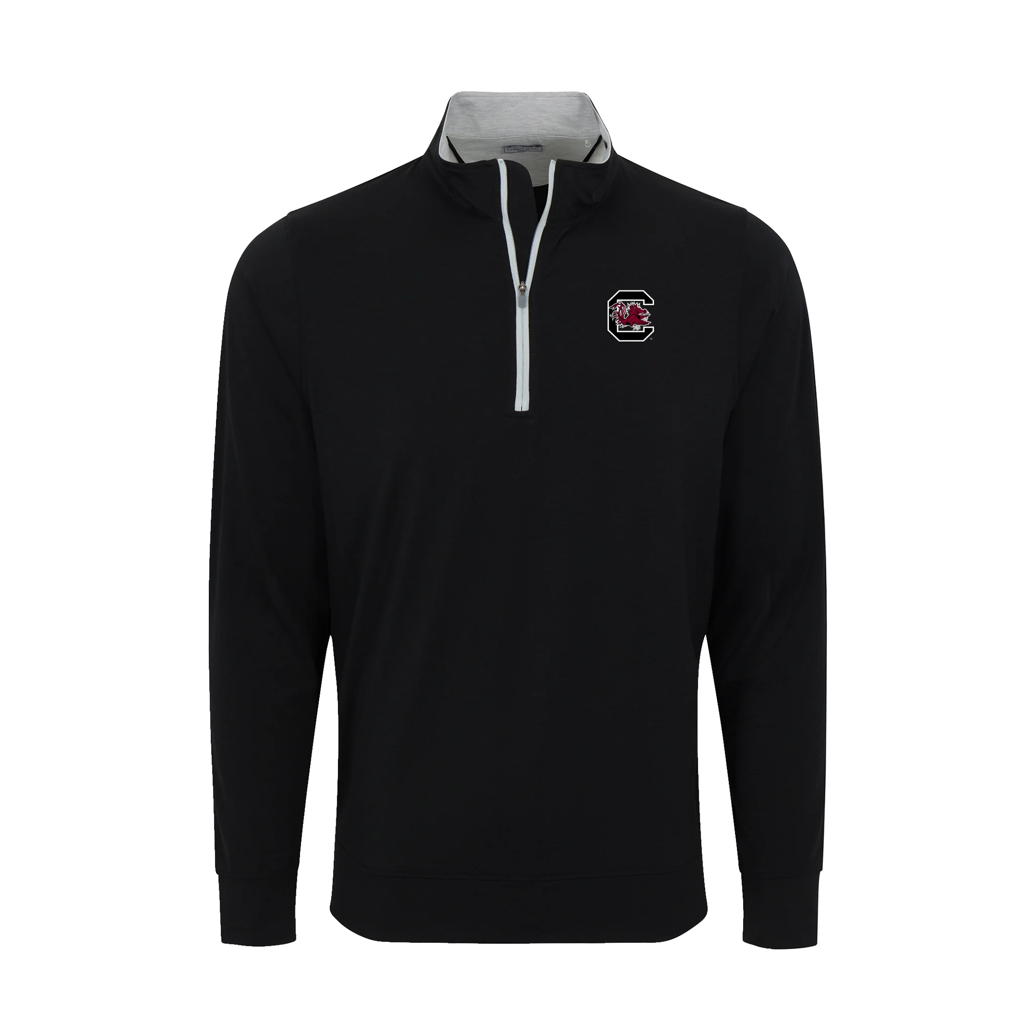 South Carolina DriRelease® Performance Pullover Black with Light Grey Trim