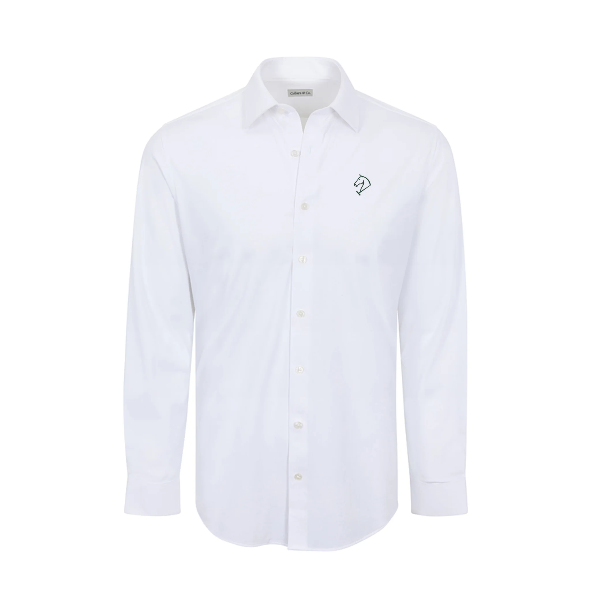 Greenwich Sound Polo Apex Performance Dress Shirt White
