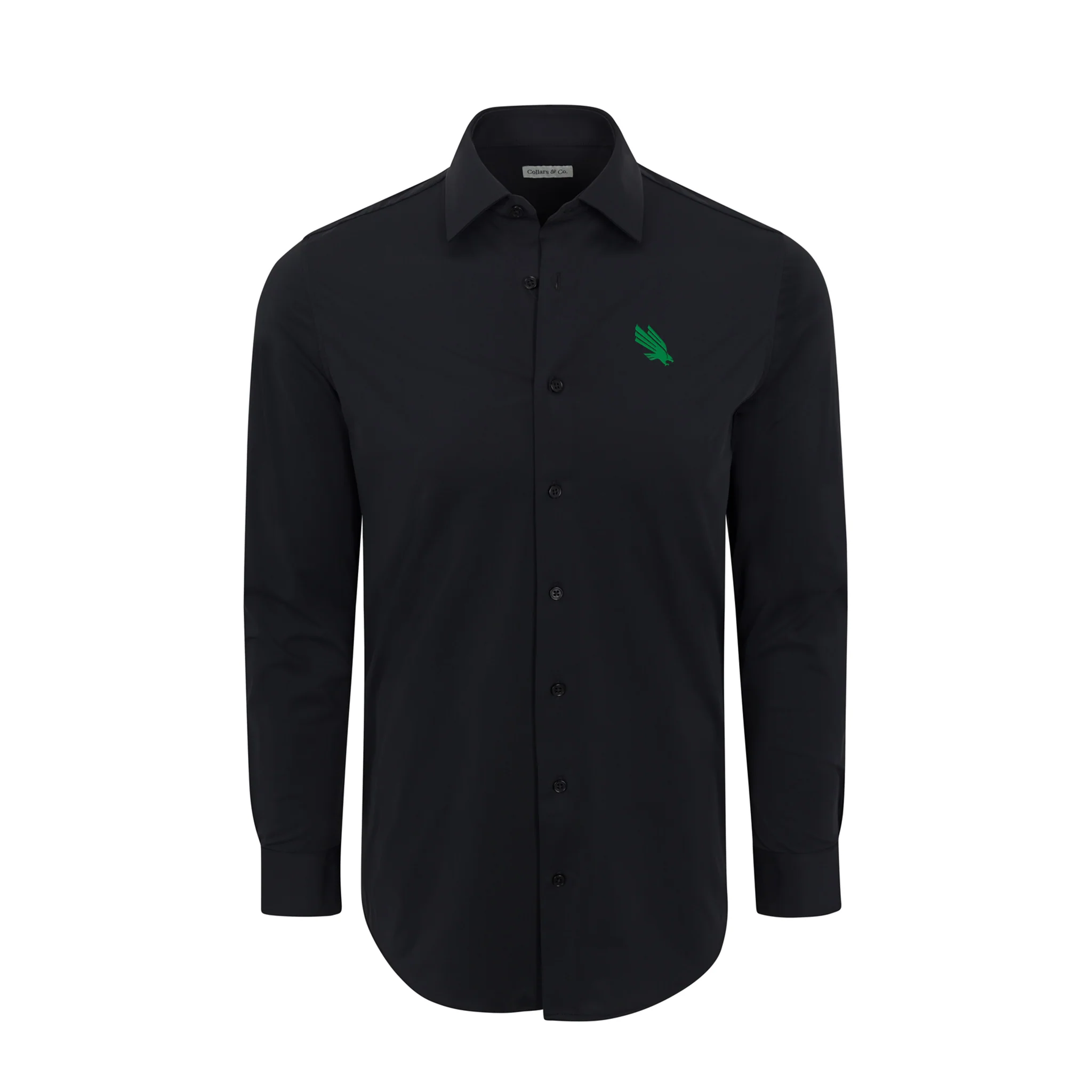 North Texas Apex Performance Dress Shirt Black